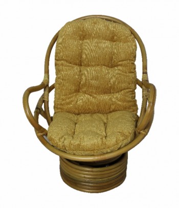 SWIVEL ROCKER кресло-качалка, ротанг №4 в Утянке - utyanka.mebel54.com | фото