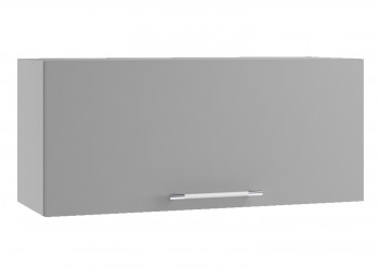 Норд ШВГ 800 Шкаф верхний горизонтальный (Софт даймонд/корпус Белый) в Утянке - utyanka.mebel54.com | фото